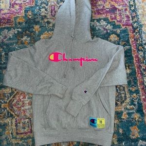 Champion Woman’s Grey Hoodie